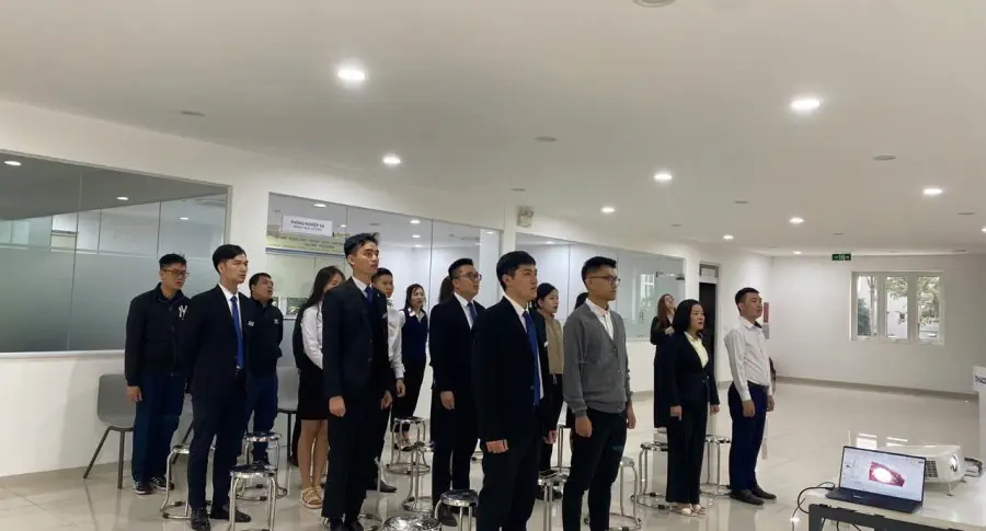 LỄ CHÀO CỜ THÁNG 12/2024 TẠI THACO AUTO HẢI DƯƠNG