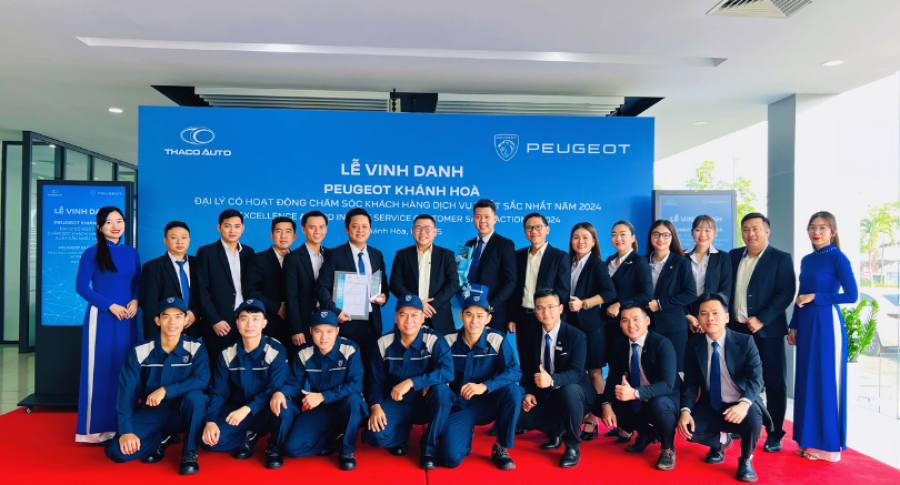 THACO AUTO vinh danh các đại lý Kia, Mazda và Peugeot có dịch vụ chăm sóc khách hàng xuất sắc năm 2024