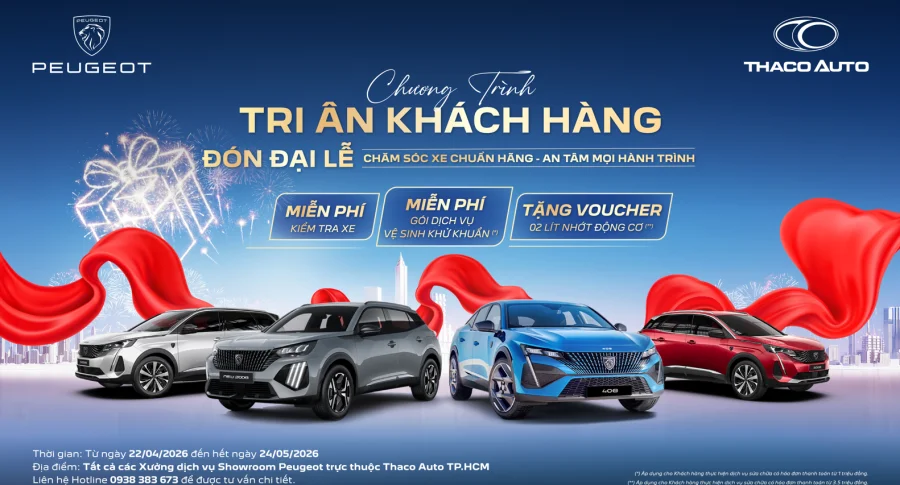 CHĂM SÓC XE CHUẨN HÃNG – AN TÂM MỌI HÀNH TRÌNH
