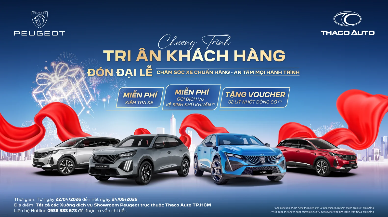 CHĂM SÓC XE CHUẨN HÃNG – AN TÂM MỌI HÀNH TRÌNH