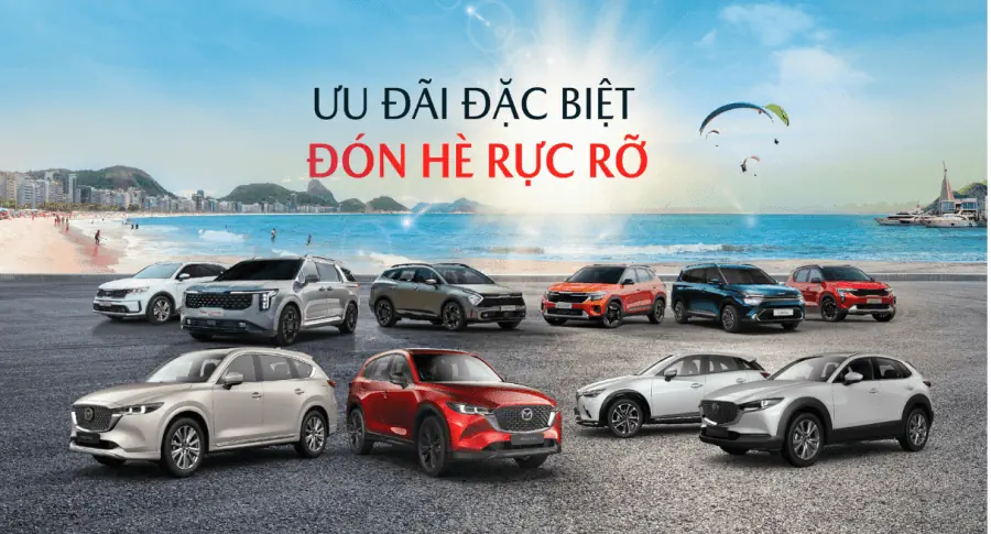 Sở Hữu Kia & Mazda Với Ưu Đãi Khủng Tháng 6 Tại Thaco Auto Kia Mazda Hồ Chí Minh