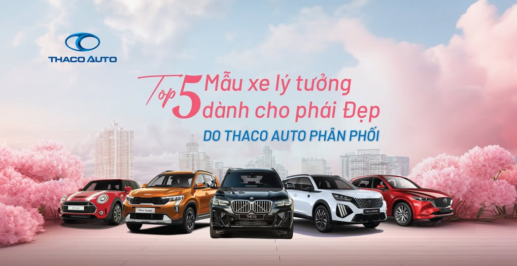 TOP 5 MẪU XE LÝ TƯỞNG DÀNH CHO PHÁI ĐẸP