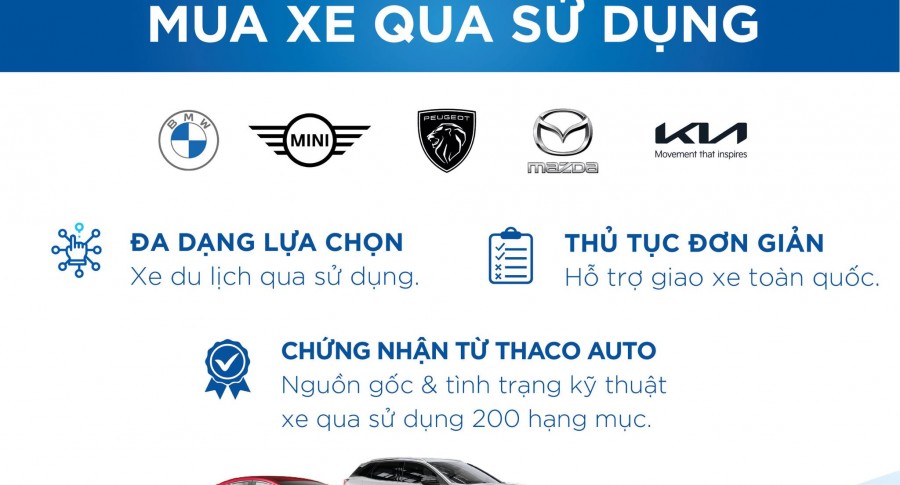 THACO AUTO HOÀ BÌNH - TRIỂN KHAI CHƯƠNG TRÌNH THU CŨ ĐỔI MỚI & KINH DOANH XE QUA SỬ DỤNG