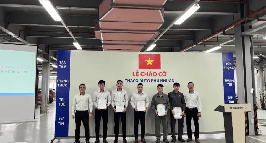 THACO AUTO Phú Nhuận khởi động bứt phá khai xuân đầu năm 2025