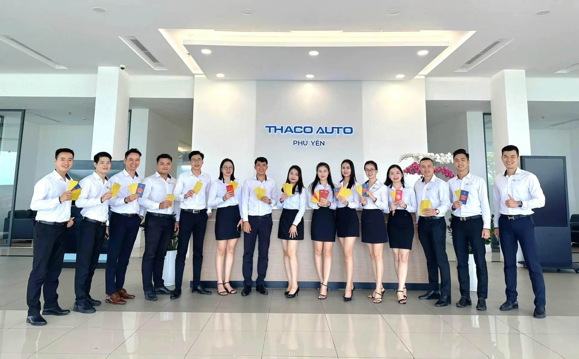 Phấn khởi những ngày đầu năm mới tại THACO AUTO Phú Yên