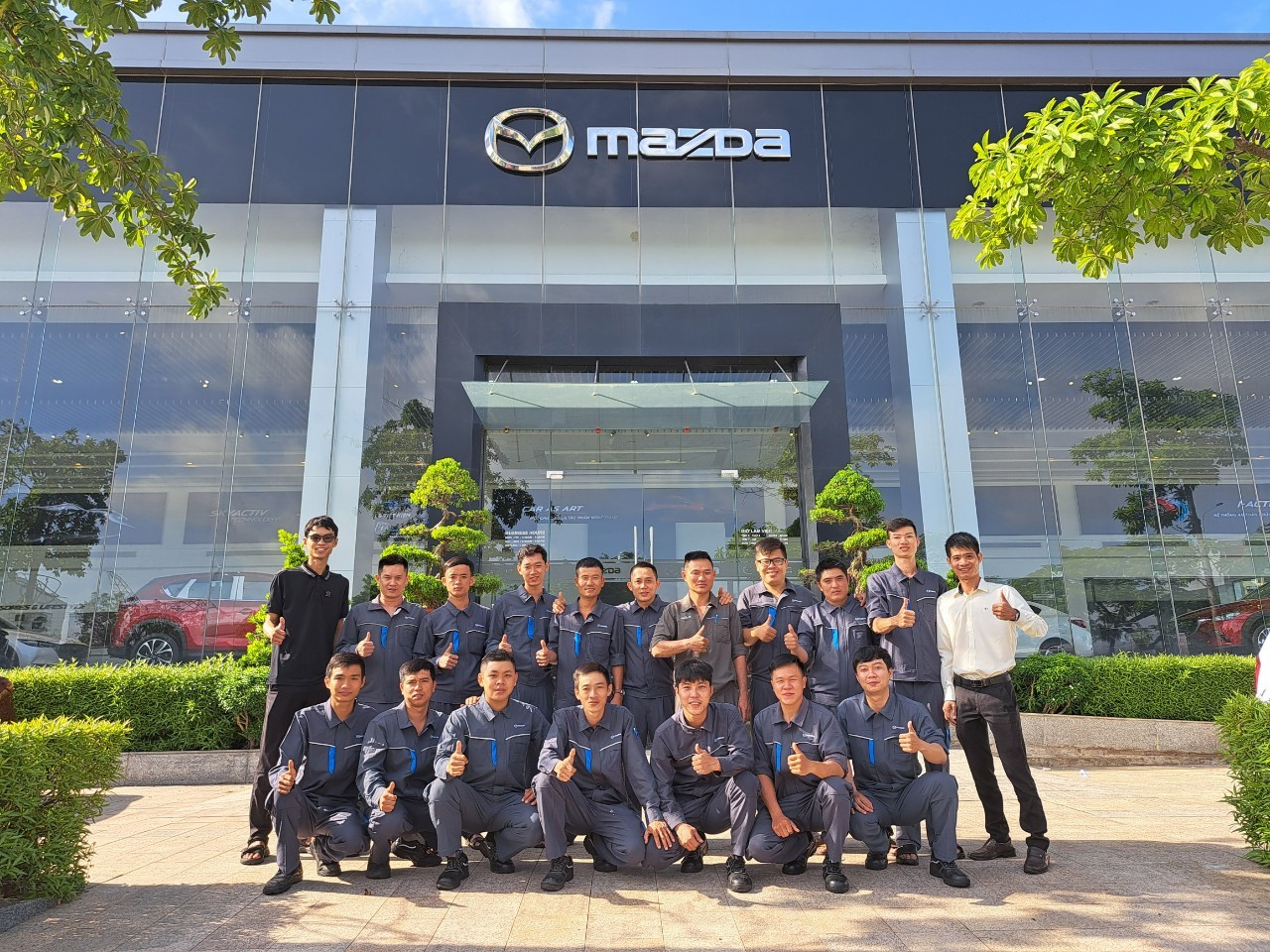 THACO AUTO Phú Yên nâng cao tay nghề cho đội ngũ kỹ thuật với khóa đào tạo chứng chỉ thương hiệu Mazda Master - Level 2