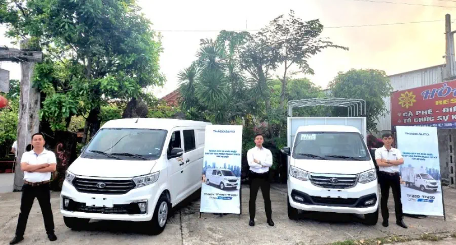 THACO AUTO Phú Yên giới thiệu line-up sản phẩm xe tải THACO TF hoàn toàn mới