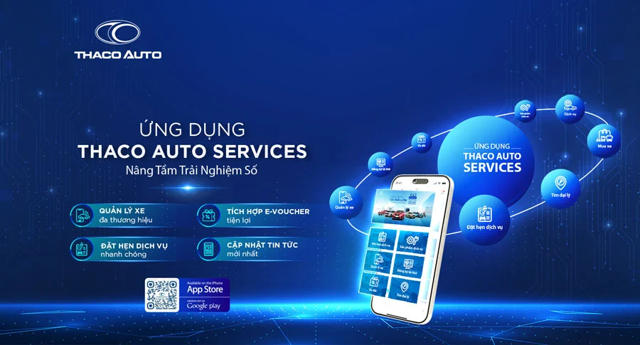 THACO AUTO Services - Ứng dụng số chăm sóc xe đa thương hiệu, nâng tầm trải nghiệm khách hàng