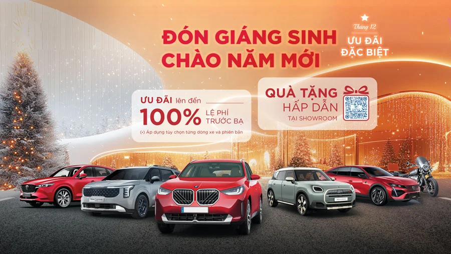 Đón Giáng sinh, Chào năm mới - Ưu đãi và đặc biệt tháng 12
