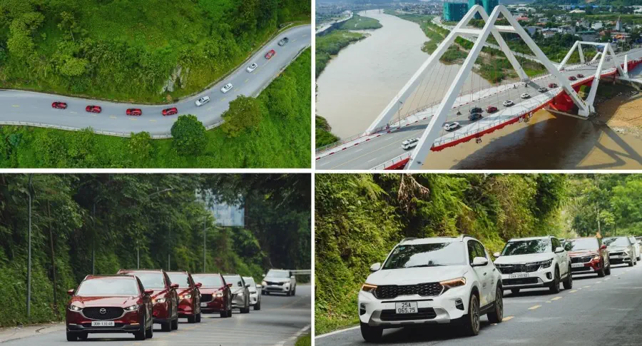 THACO AUTO tổ chức hành trình kết nối và khám phá SUV thiết kế thế hệ mới