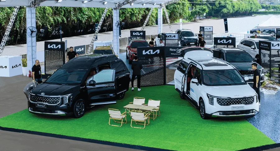 Đa dạng hoạt động trải nghiệm tại Ngày hội Kia