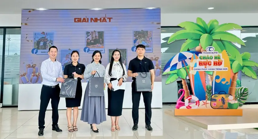 THACO AUTO rực rỡ sắc hè: Nhiều hoạt động trải nghiệm hấp dẫn dành cho khách hàng