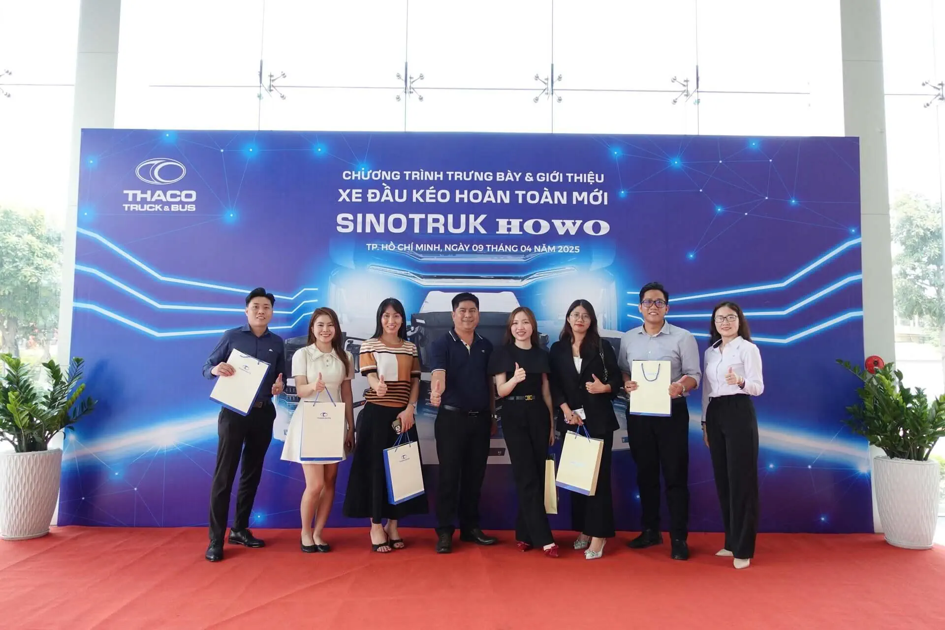 THACO AUTO giới thiệu dòng xe đầu kéo Sinotruk hoàn toàn mới