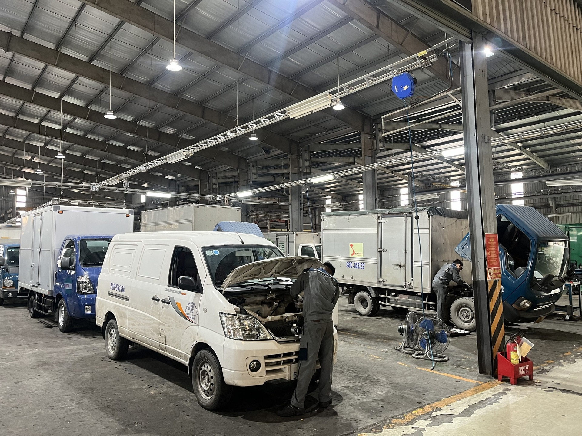 KHÔNG KHÍ NHỮNG NGÀY LÀM VIỆC ĐẦU NĂM TẠI THACO AUTO ĐÔNG BẮC HÀ NỘI