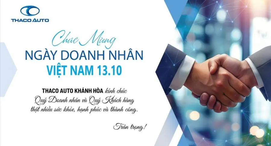CHÚC MỪNG NGÀY DOANH NHÂN VIỆT NAM 13/10/2024