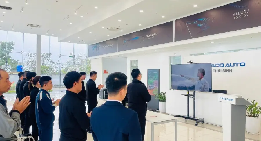 LỄ KHAI NIÊN ẤT TỴ 2025 - ĐÓN CHÀO NĂM MỚI ĐẦY HỨNG KHỞI TẠI THACO AUTO THÁI BÌNH