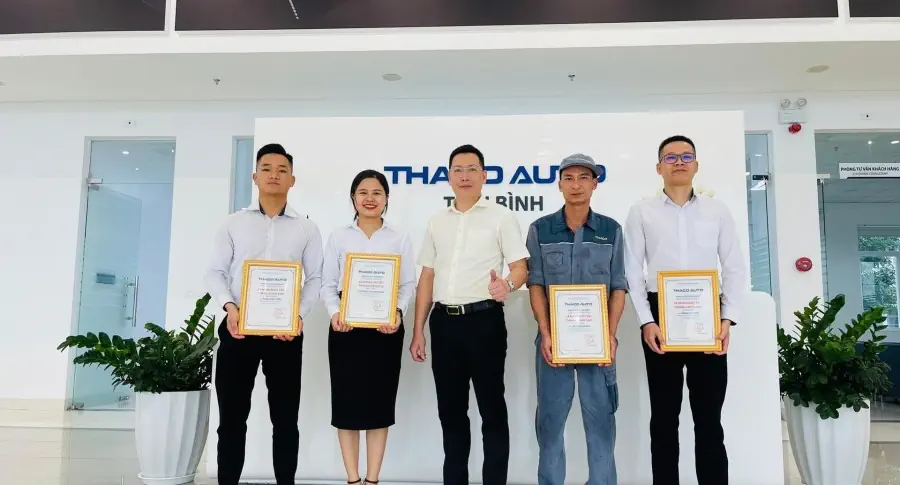 CHƯƠNG TRÌNH LỄ CHÀO CỜ THÁNG 5 TẠI THACO AUTO THÁI BÌNH