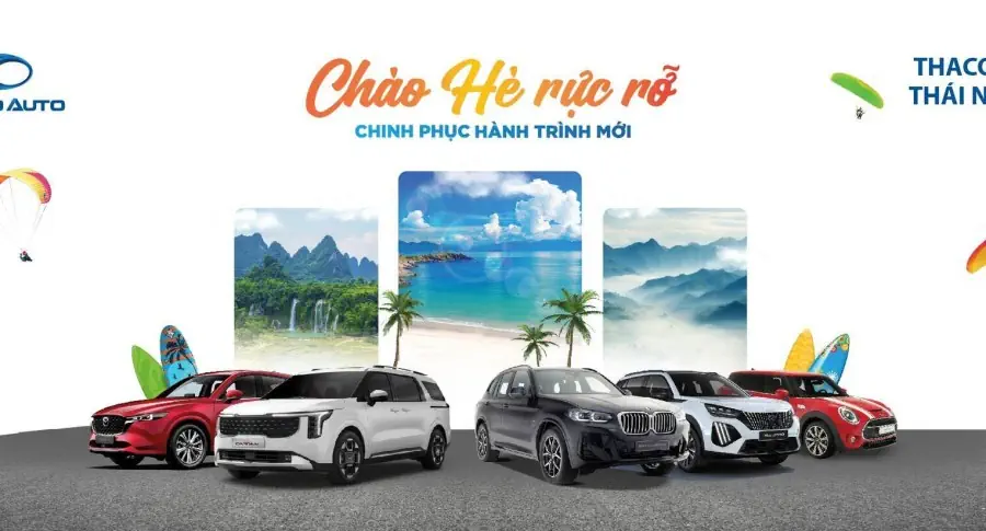 TRẢI NGHIỆM HÈ RỰC RỠ CÙNG THACO AUTO THÁI NGUYÊN VỚI NHIỀU HOẠT ĐỘNG HẤP DẪN