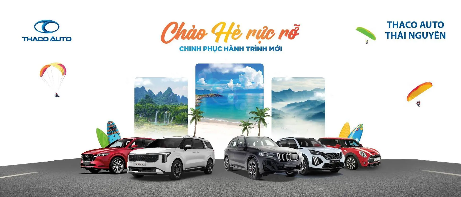 TRẢI NGHIỆM HÈ RỰC RỠ CÙNG THACO AUTO THÁI NGUYÊN VỚI NHIỀU HOẠT ĐỘNG HẤP DẪN