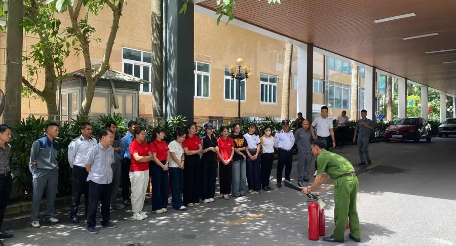 THACO AUTO THANH HÓA – CHỦ ĐỘNG PHÒNG CHÁY, VỮNG VÀNG PHỤC V