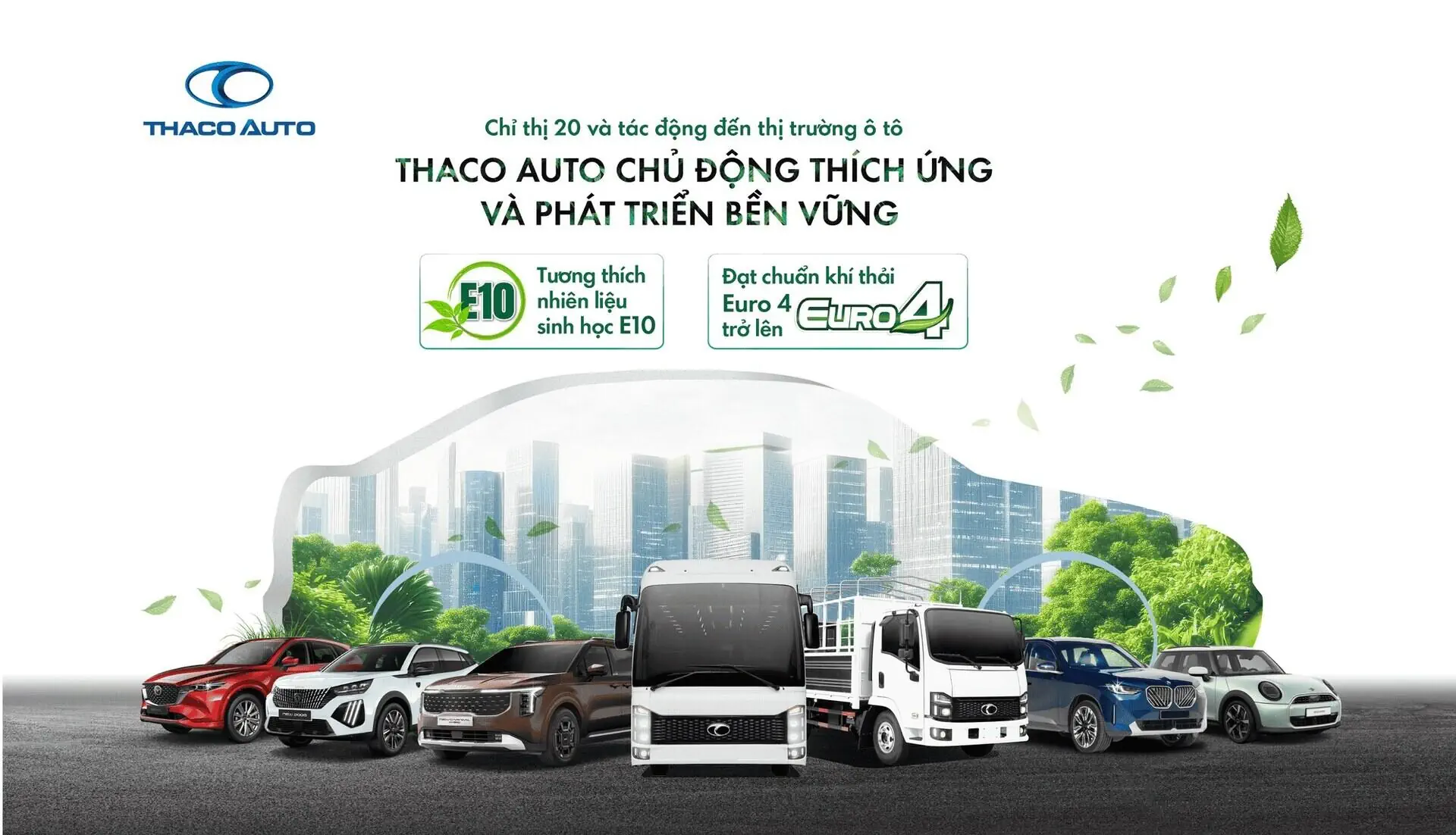 Chỉ thị 20 và tác động đến thị trường ô tô: THACO AUTO chủ động thích ứng và phát triển bền vững