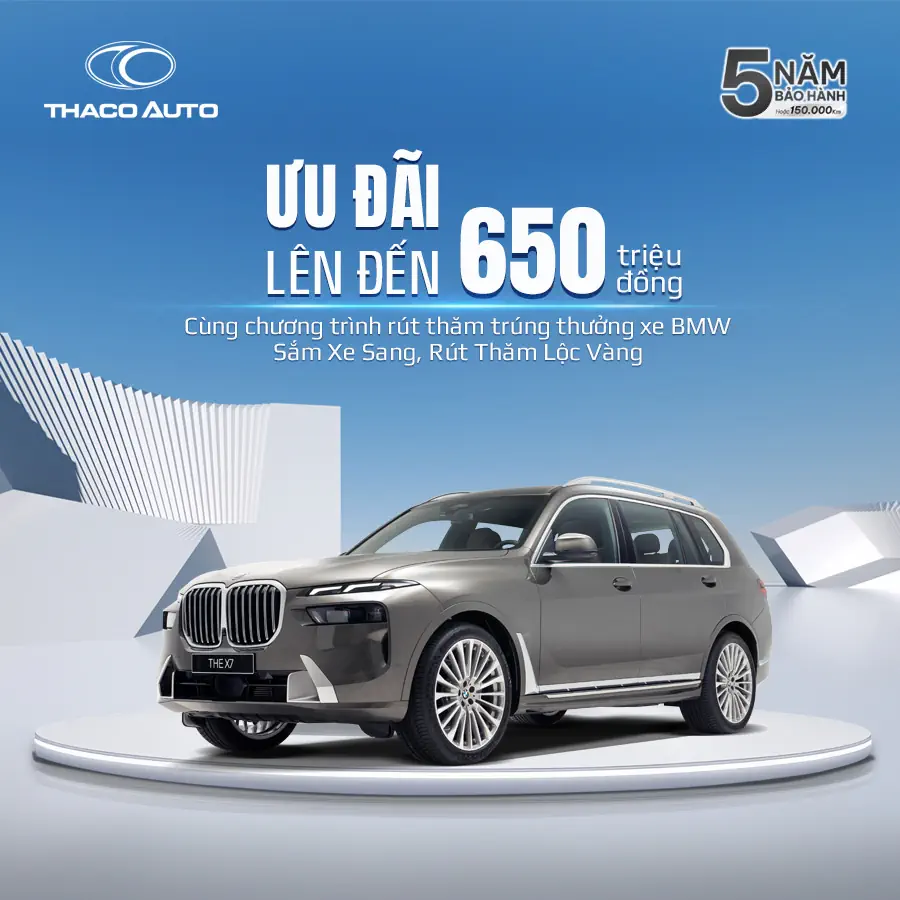 Cơ hội sở hữu xe với ưu đãi hấp dẫn từ THACO AUTO