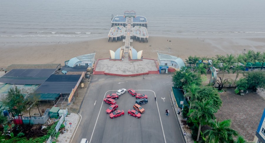 THACO AUTO THANH HÓA TỔ CHỨC ROADSHOW CÁC DÒNG XE MAZDA, PEUGEOT, BMW QUANH TP THANH HÓA