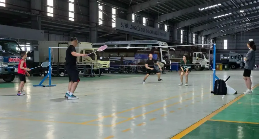 THACO AUTO THANH HÓA SÔI NỔI VỚI HOẠT ĐỘNG THỂ DỤC, THỂ THAO SAU GIỜ LÀM