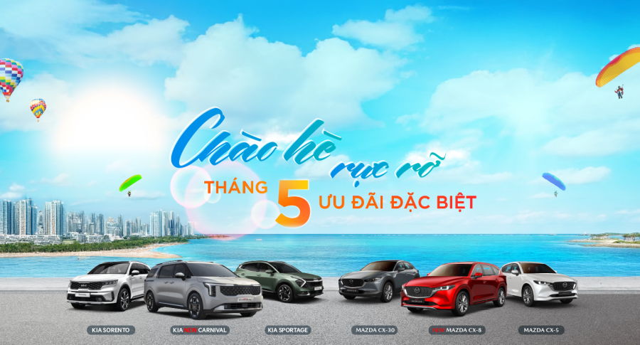 Chào hè rực rỡ cùng THACO AUTO với ưu đãi đặc biệt