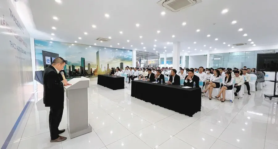 THACO AUTO TIỀN GIANG tổ chức chương trình Lễ Khai niên Giáp Thìn 2024