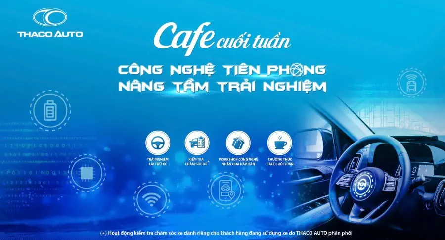 CÙNG THACO AUTO NÂNG TẦM TRẢI NGHIỆM VỚI CHƯƠNG TRÌNH “CAFE CUỐI TUẦN” CHỦ ĐỀ CÔNG NGHỆ