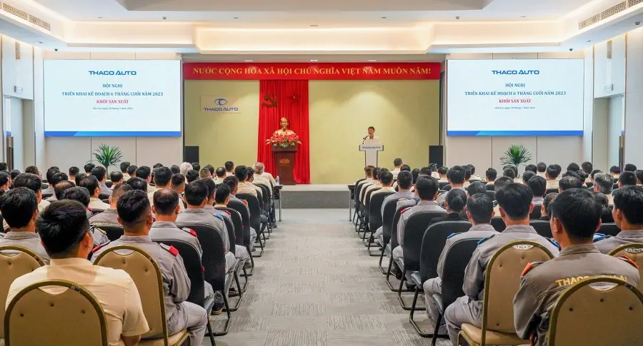 THACO AUTO Production Division holds business plan conference for second half of 2023