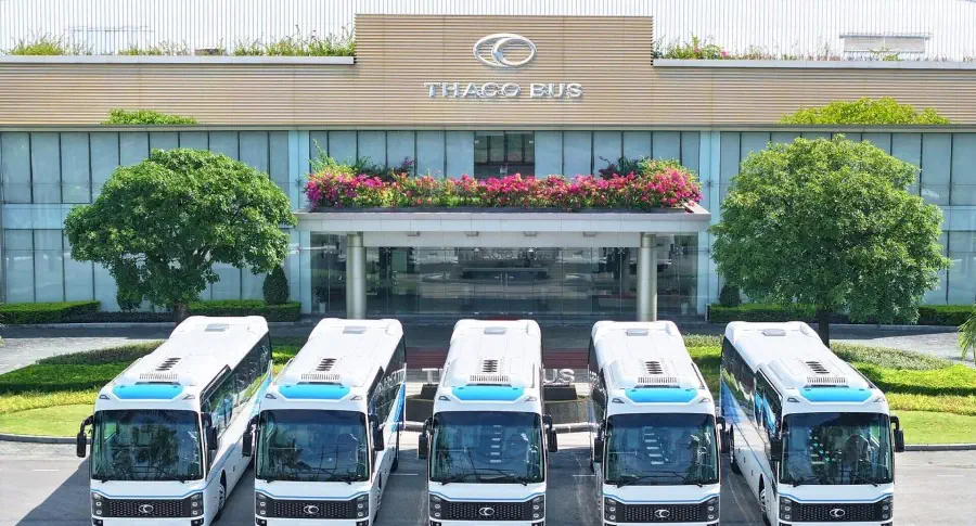 THACO BUS giữ vững vị thế dẫn đầu thị phần xe khách tại Việt Nam