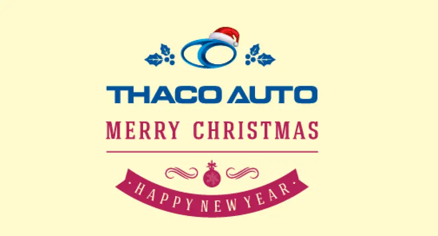 THACO AUTO chúc mừng Giáng sinh, Năm mới 2023