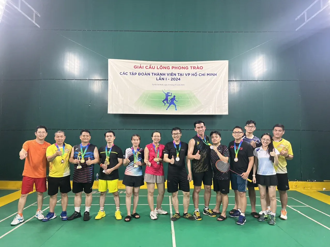 THACO AUTO promotes sports and fitness movements