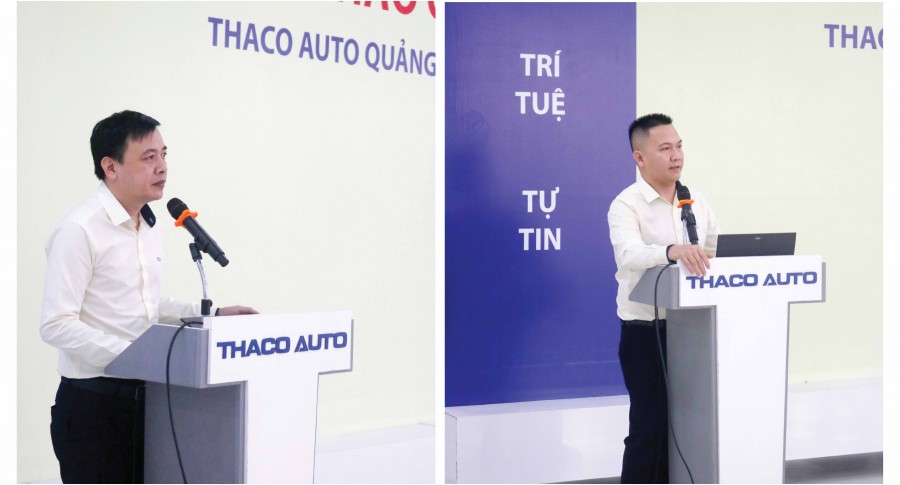 Chào cờ tháng 4/2024: THACO AUTO Quảng Bình khen thưởng cá nhân, tập thể xuất sắc