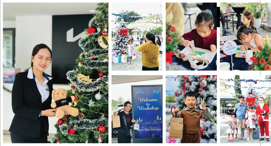 THACO AUTO Khánh Hòa cùng khách hàng trải nghiệm mùa lễ hội yêu thương