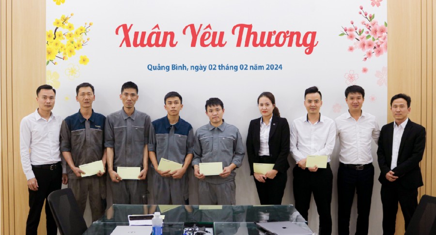 Ấm áp những ngày cận Tết Nguyên đán 2024 tại THACO AUTO Quảng Bình