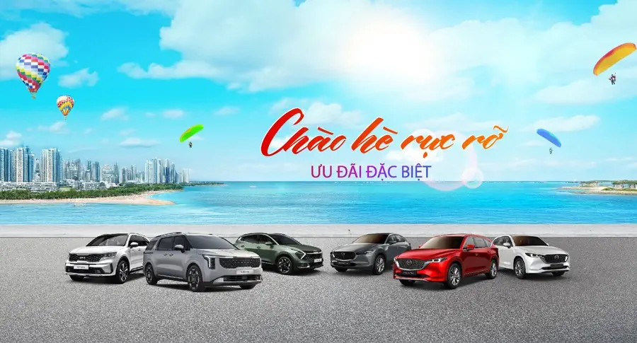 Hè rực rỡ cùng THACO AUTO Vĩnh Long với ưu đãi đặc biệt