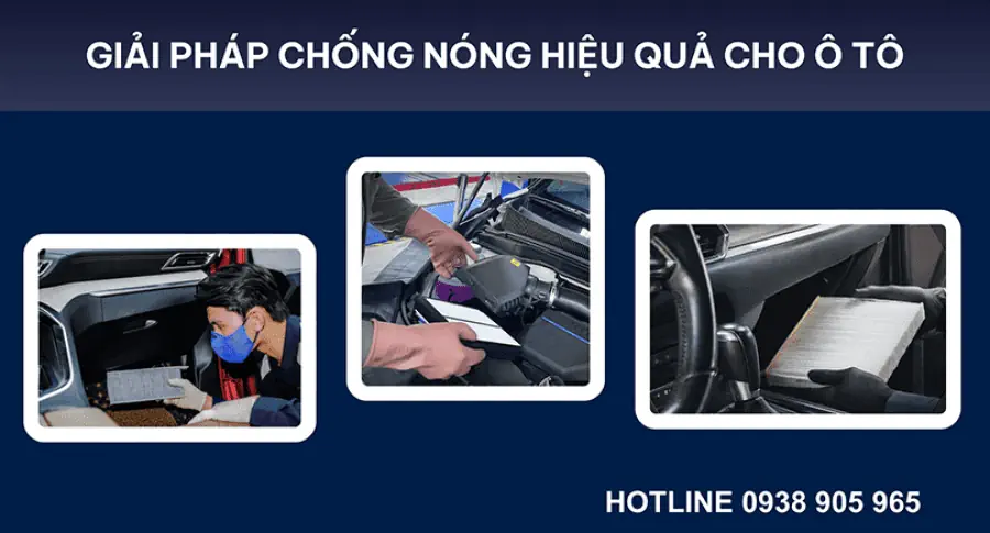 THACO AUTO Vĩnh Long mang đến giải pháp chống nóng hiệu quả cho ô tô