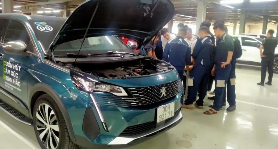 THACO AUTO CHÚ TRỌNG ĐÀO TẠO NÂNG CAO CHUYÊN MÔN CHO KỸ THUẬT VIÊN PEUGEOT.