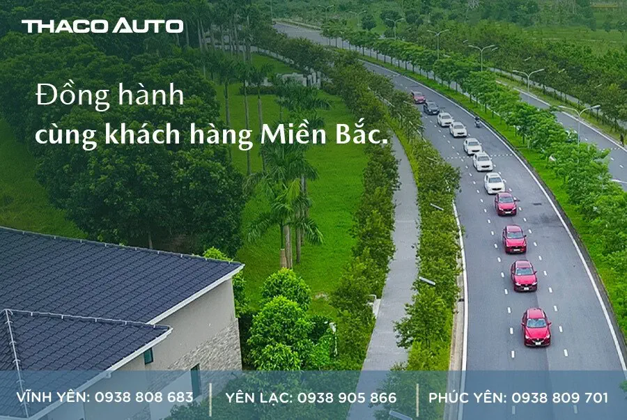 THACO AUTO VĨNH PHÚC ĐỒNG HÀNH CÙNG KHÁCH HÀNG SAU BÃO