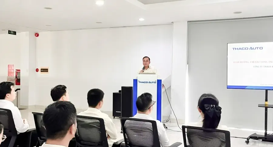 THACO AUTO VŨNG TÀU TỔ CHỨC LỄ CHÀO CỜ  THÁNG 01 NĂM 2025