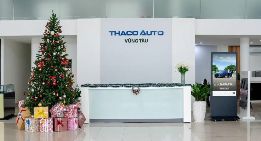 Đón Giáng sinh an lành cùng THACO AUTO Vũng Tàu
