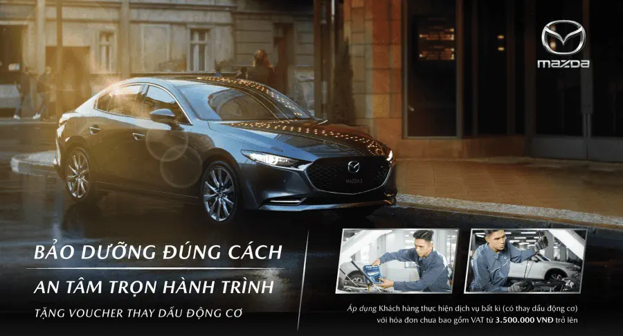 CHƯƠNG TRÌNH ƯU ĐÃI CUỐI NĂM DÀNH CHO KHÁCH HÀNG SỞ HỮU XE MAZDA