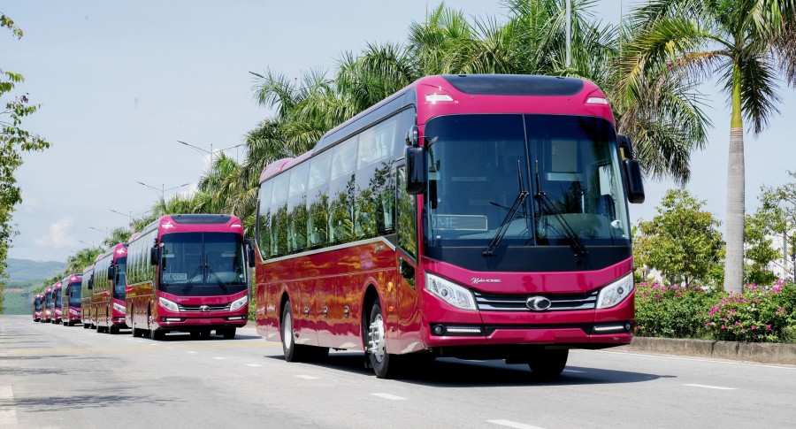THACO develops sleeper bus with Volvo chassis