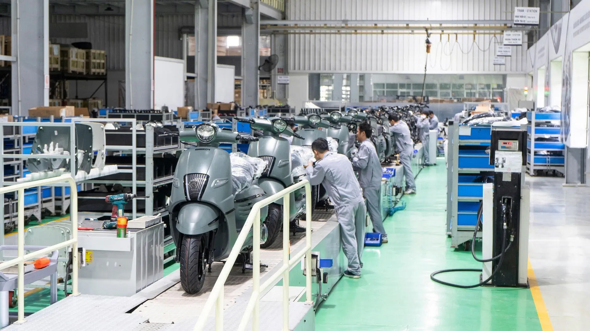 THACO AUTO continues to export Peugeot Django 150cc to Cambodian market