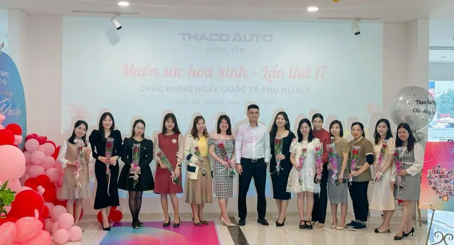 THACO AUTO HƯNG YÊN TỔ CHỨC CHƯƠNG TRÌNH MUÔN SẮC HOA XINH - LẦN THỨ 17 NĂM 2024