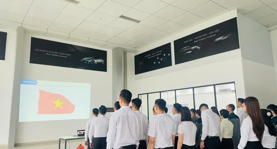 CHÀO CỜ THÁNG 9/2024: THACO AUTO HẢI DƯƠNG TỔ CHỨC ĐÁNH GIÁ KẾT QUẢ THÁNG 08 & TRIỂN KHAI KẾ HOẠCH KINH DOANH THÁNG 09/2024