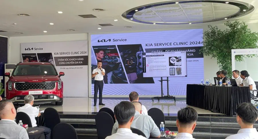 THACO AUTO Phú Mỹ Hưng tiếp tục đồng hành, gắn kết với khách hàng tại chương trình “Kia Service Clinic 2024”